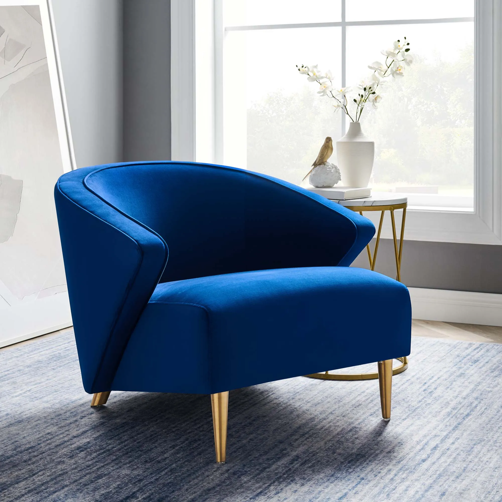 Odyssey Performance Velvet Armchair by Modway