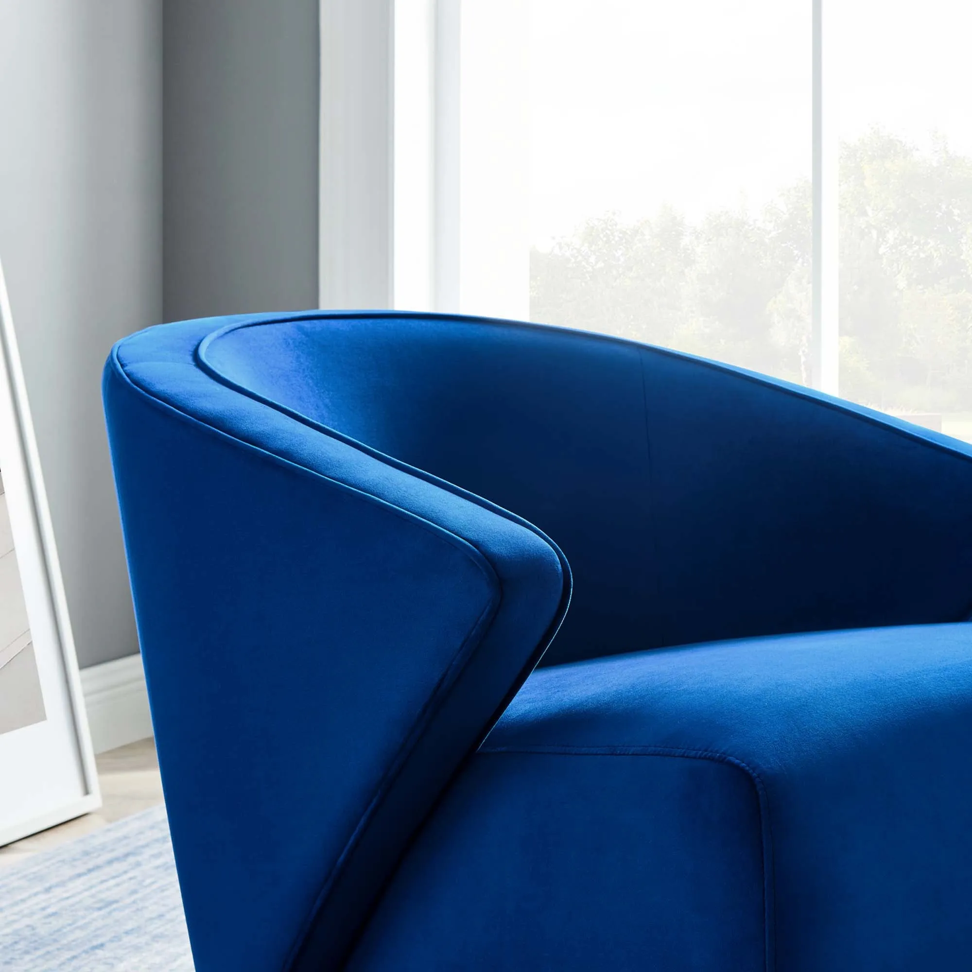 Odyssey Performance Velvet Armchair by Modway