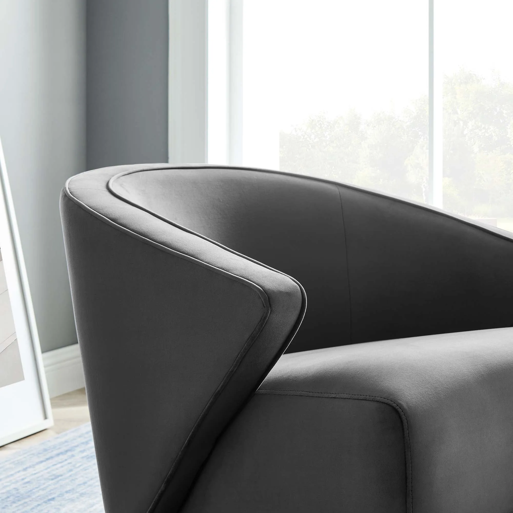 Odyssey Performance Velvet Armchair by Modway