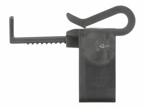 Panduit - Cable clip - indoor, outdoor - black UCCAD-C130