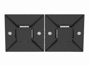 Panduit - Cable tie mount - indoor, outdoor - black ABM3H-AV-L0