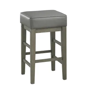 Pittsville Counter Stool - Grey - Set of Two