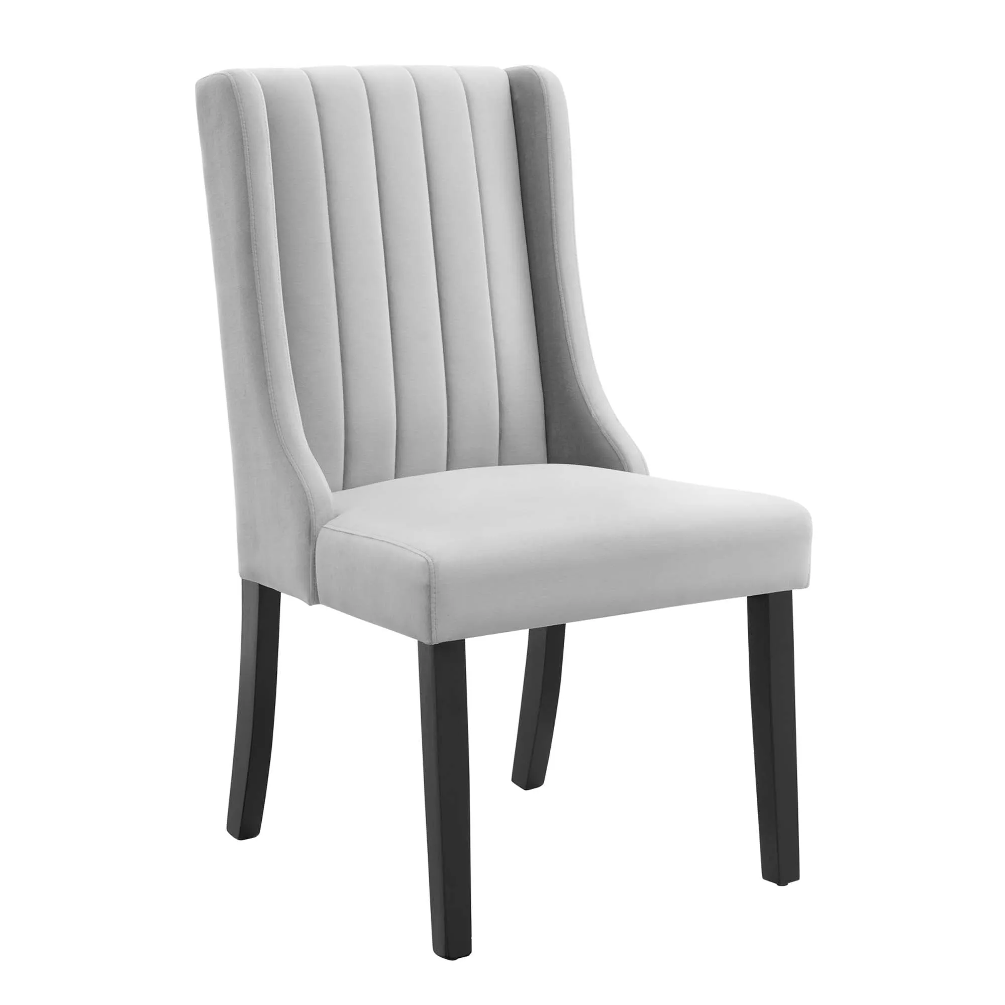 Renew Parsons Performance Velvet Dining Side Chairs - Set of 2 by Modway