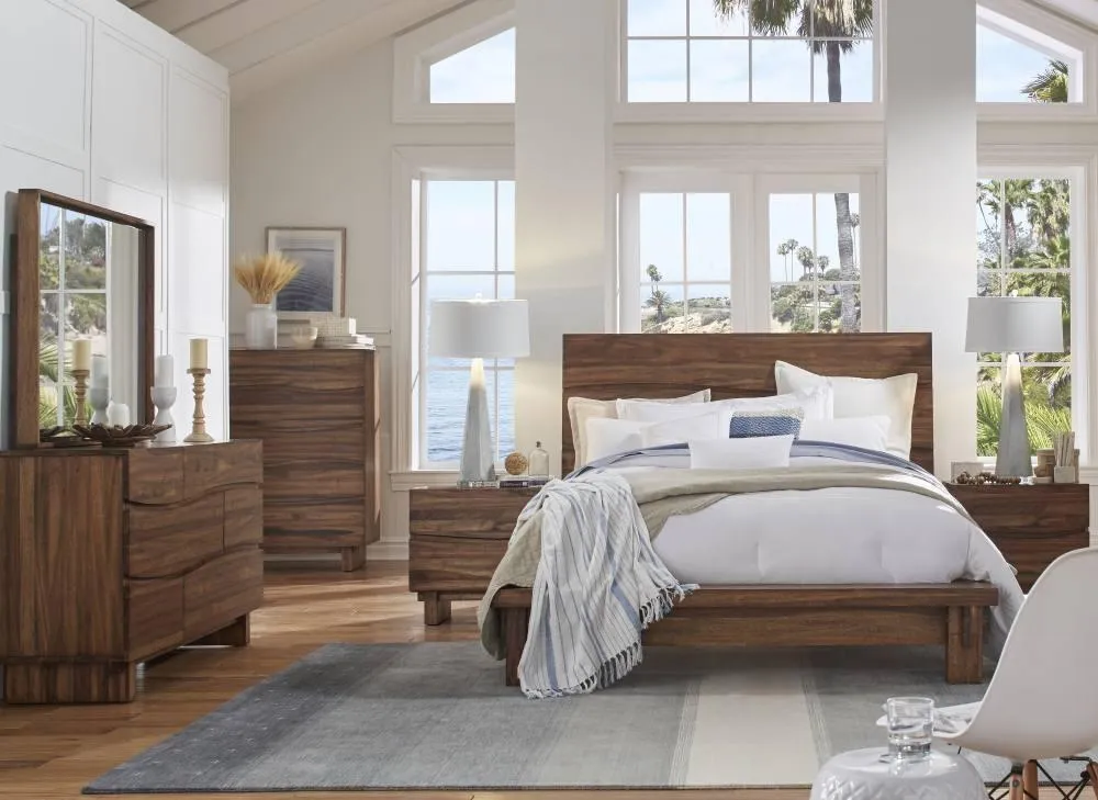Santa Barbara Platform Bed NATURAL