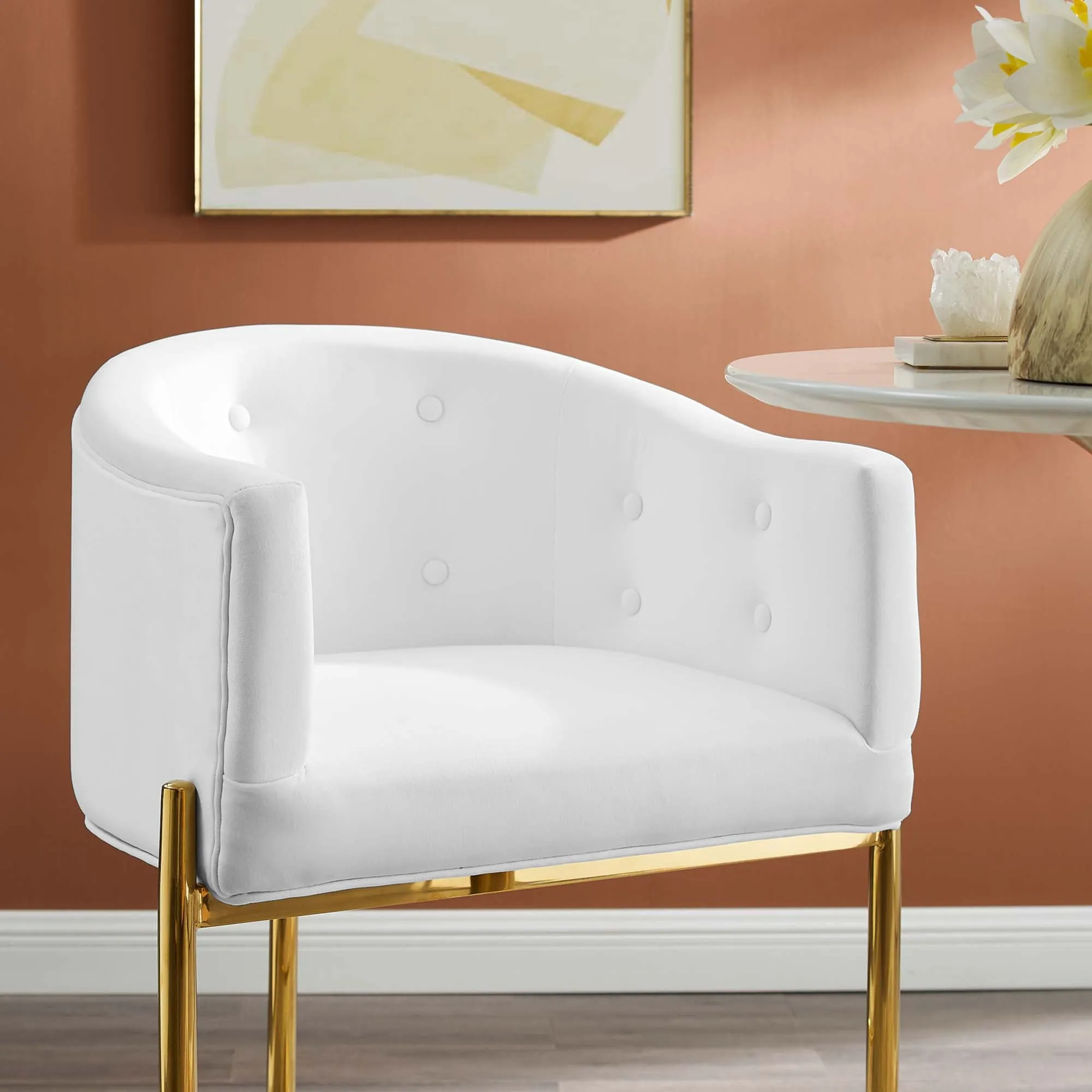 Savour Tufted Performance Velvet Bar Stool by Modway