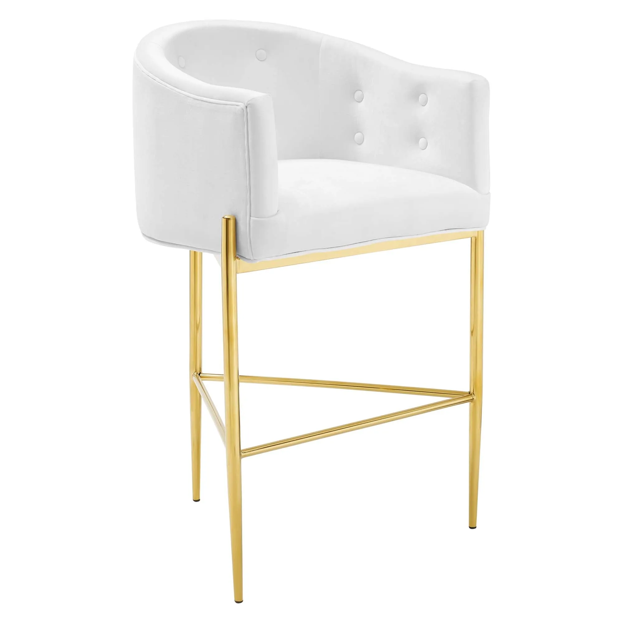 Savour Tufted Performance Velvet Bar Stool by Modway