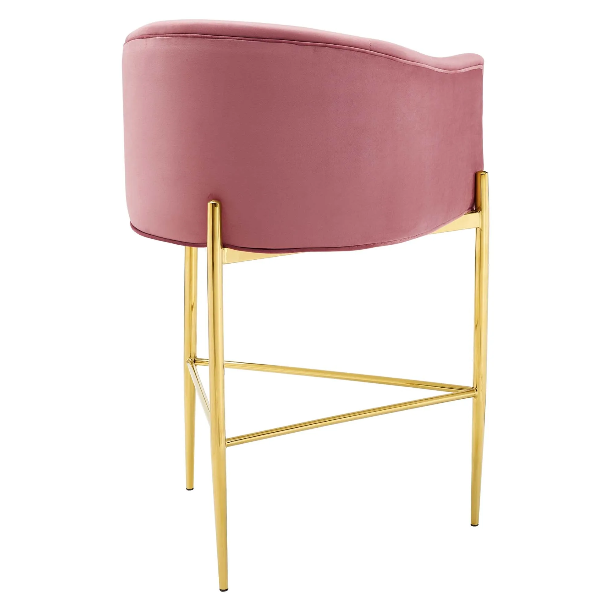 Savour Tufted Performance Velvet Bar Stool by Modway
