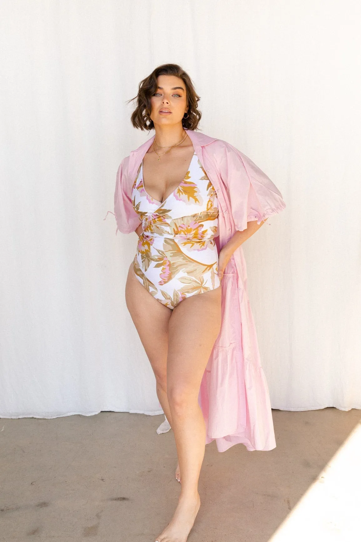 SECOND | Harlow Dress - Bermuda Pink