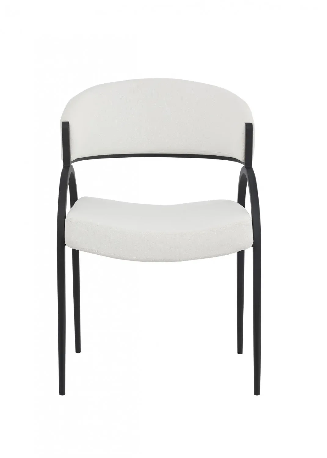 Sena Dining Chair - Light Brown/Black - Set of Two