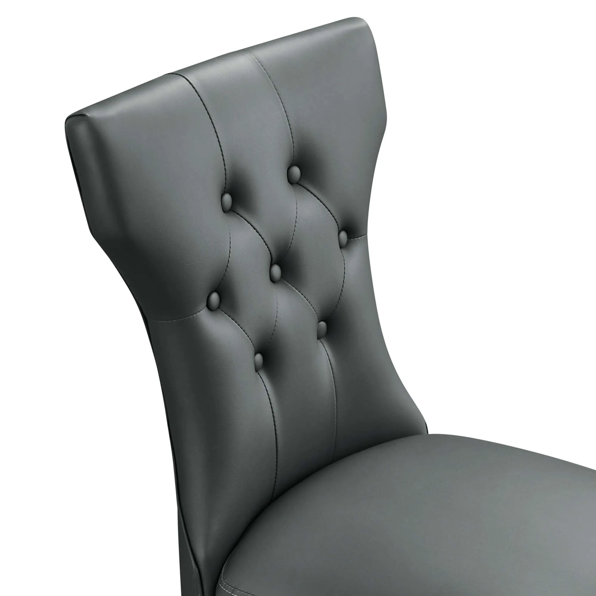 Silhouette Dining Vinyl Side Chair by Modway