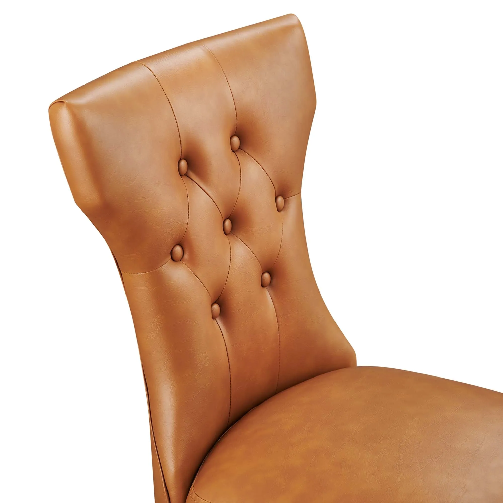 Silhouette Dining Vinyl Side Chair by Modway