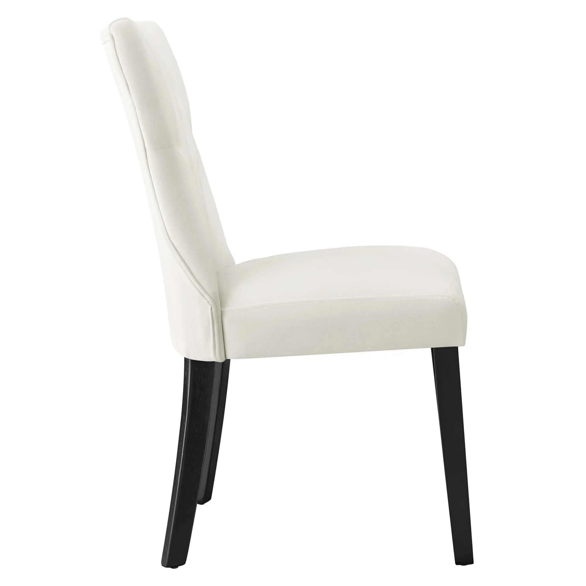 Silhouette Performance Velvet Dining Chairs - Set of 2 by Modway