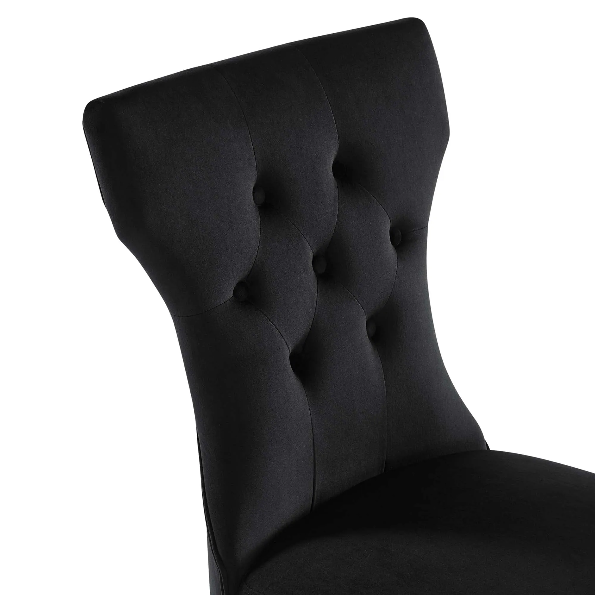 Silhouette Performance Velvet Dining Chairs - Set of 2 by Modway