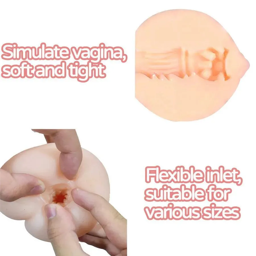 Soft Peach Male Sex Toy Masturbator