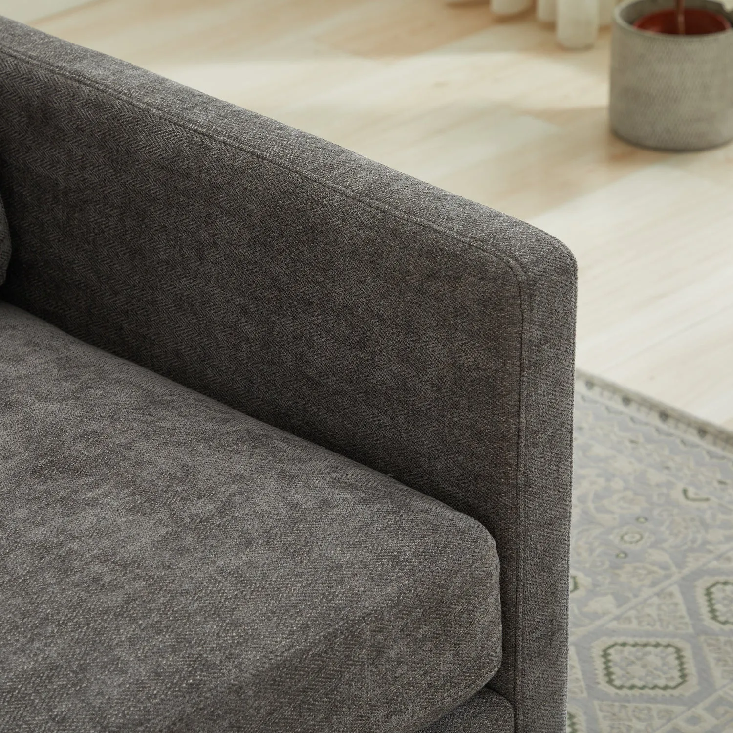 Streamdale 30.7" Swivel Accent Chair - Charcoal