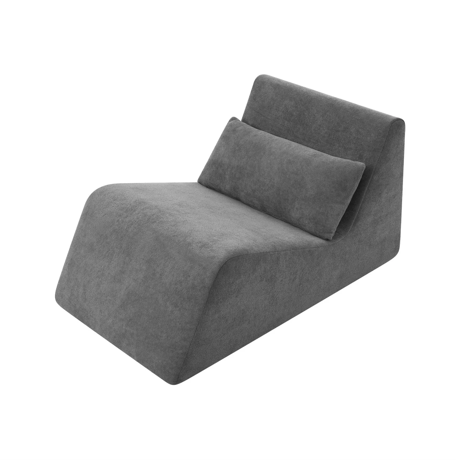 Streamdale Bean Bag Chair, Memory Foam Lounge - Grey