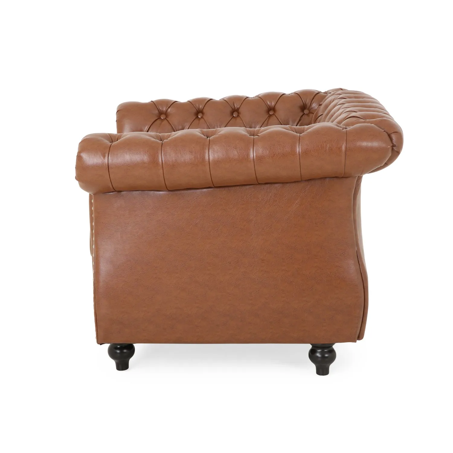 Streamdale Chesterfield Style Accent Chair with Nailhead Trim