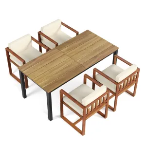 Streamdale Patio Dining Table and Chairs Set of 5