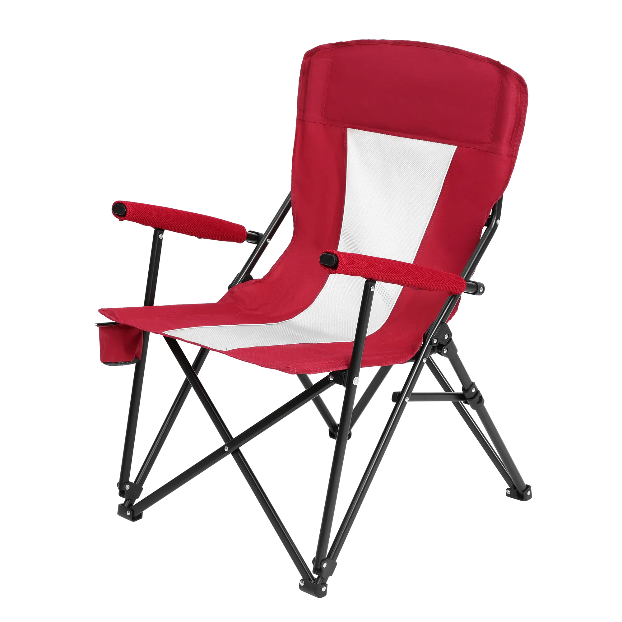 Streamdale steel folding chair red
