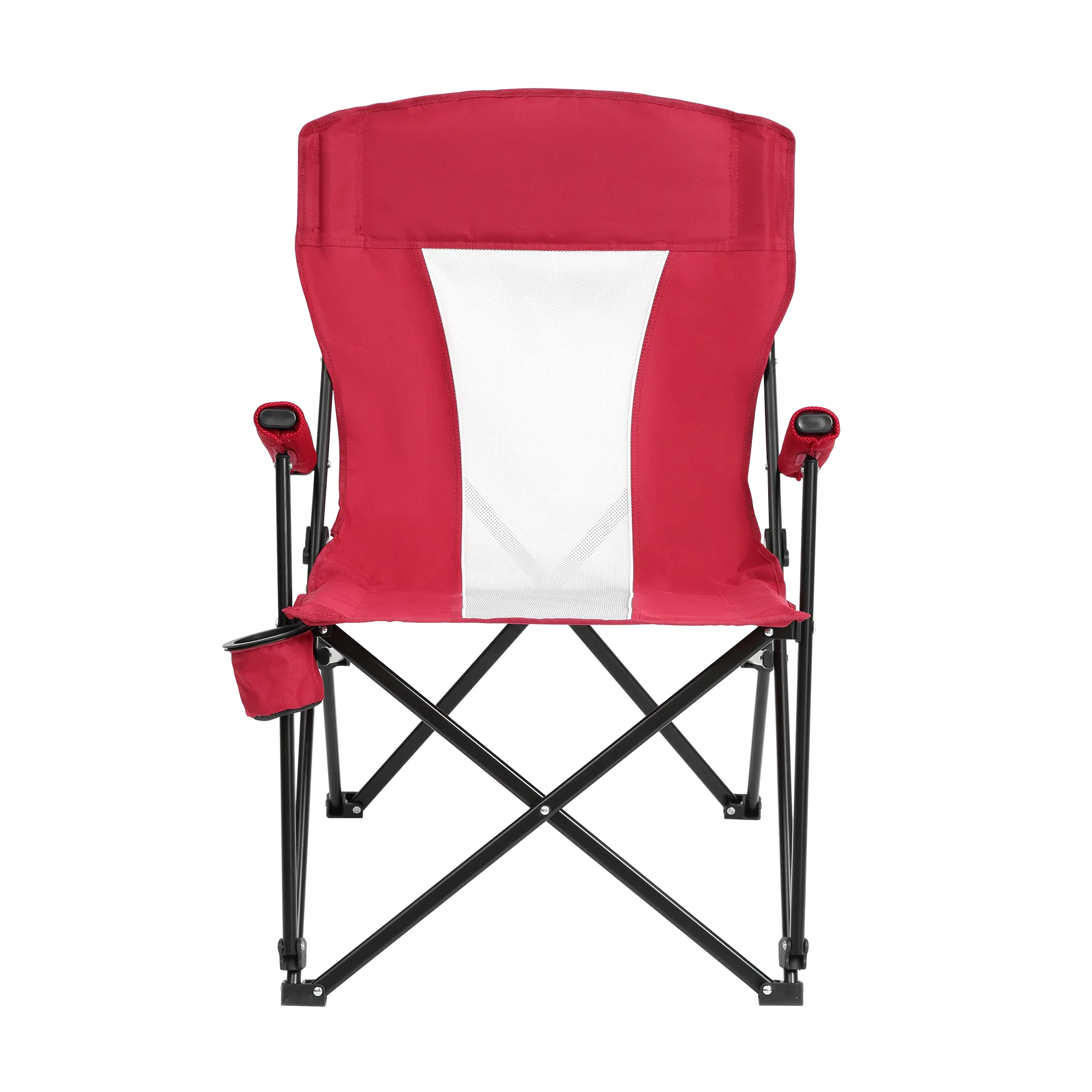 Streamdale steel folding chair red