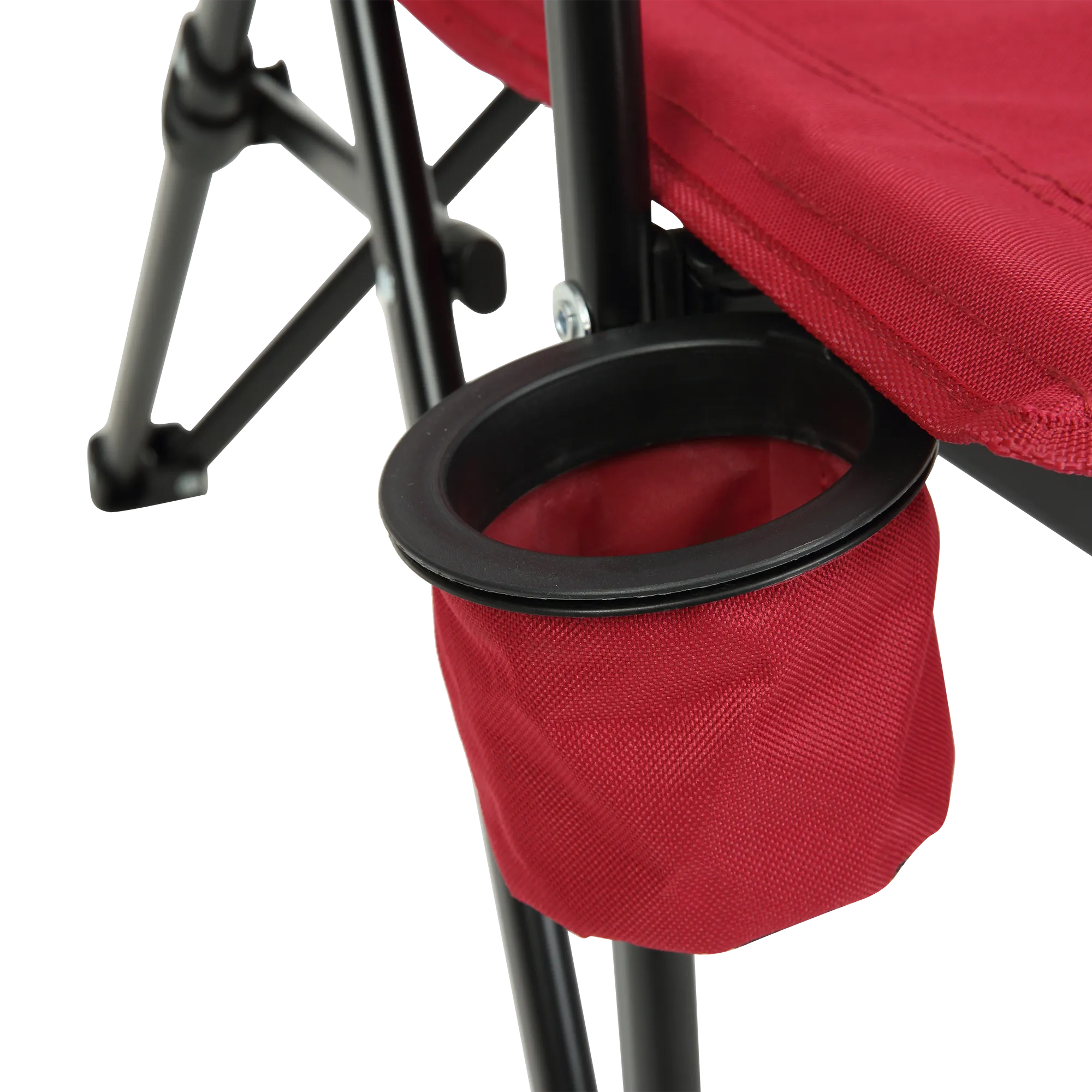 Streamdale steel folding chair red