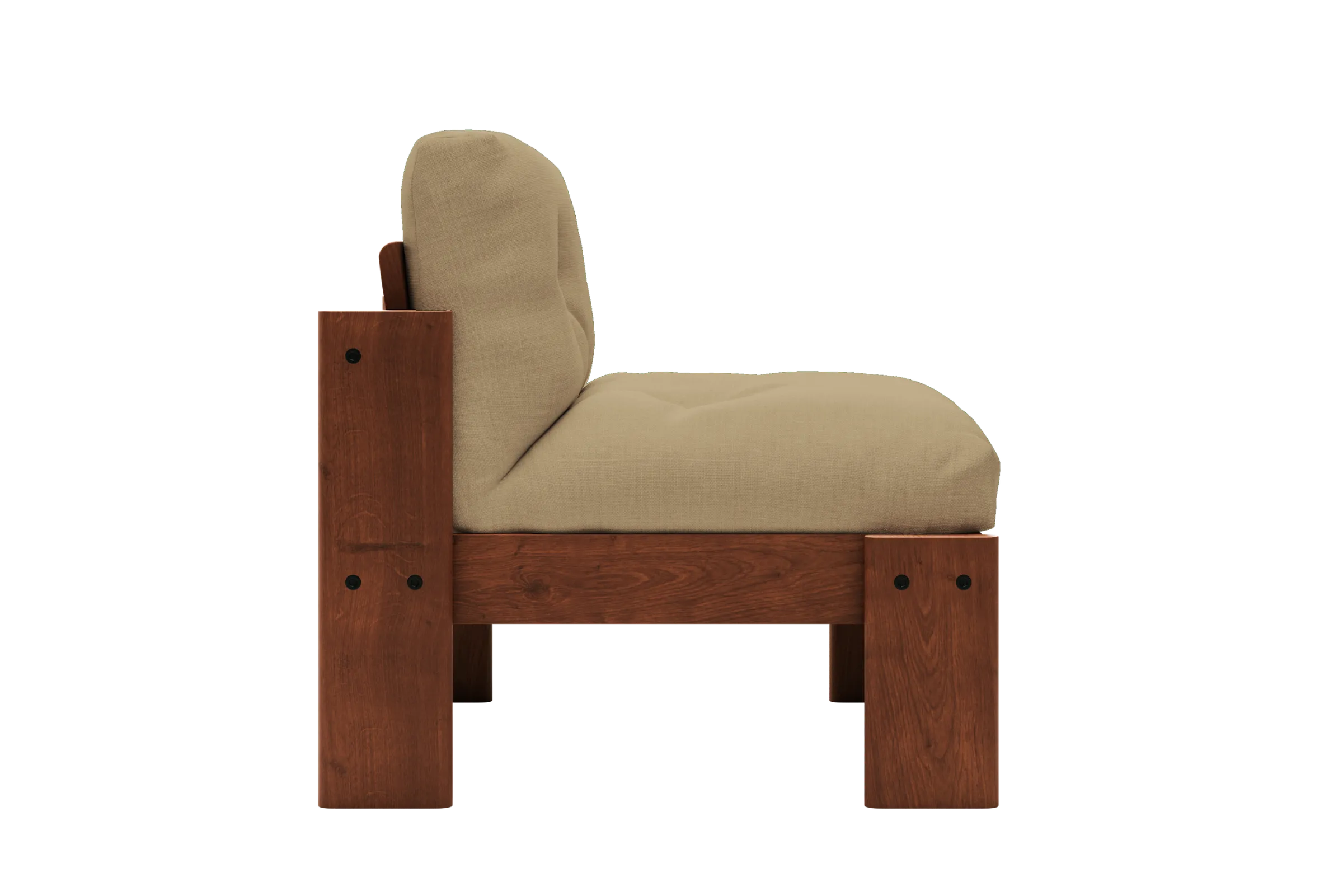 The Bacana Lounge Chair in Hemp