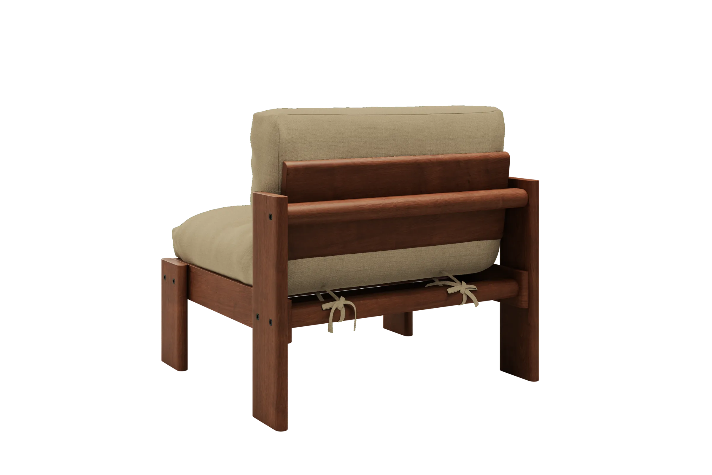 The Bacana Lounge Chair in Hemp