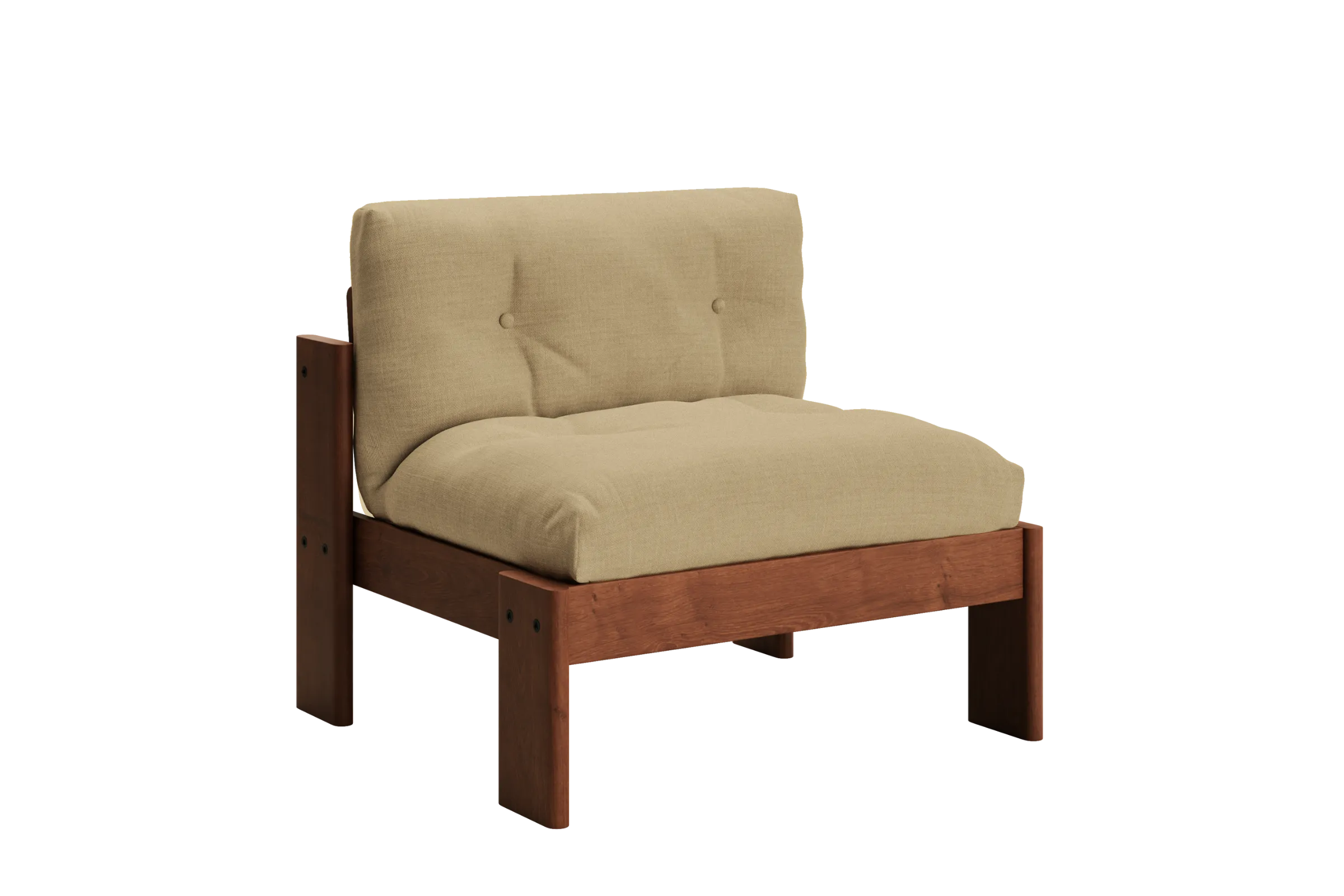 The Bacana Lounge Chair in Hemp