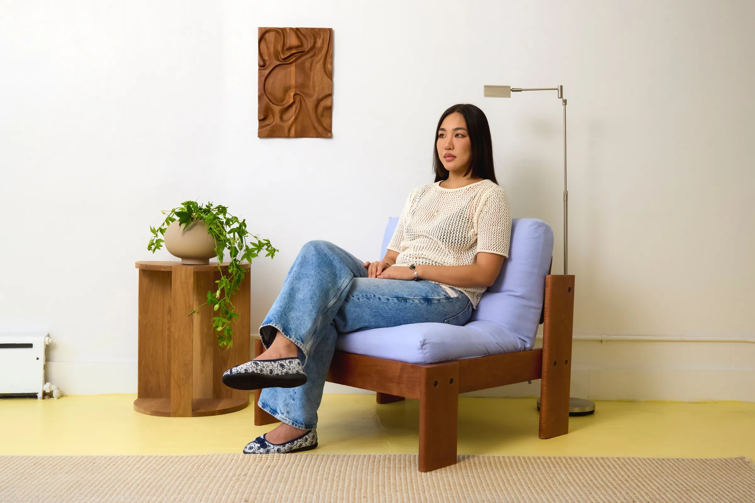 The Bacana Lounge Chair in Hemp