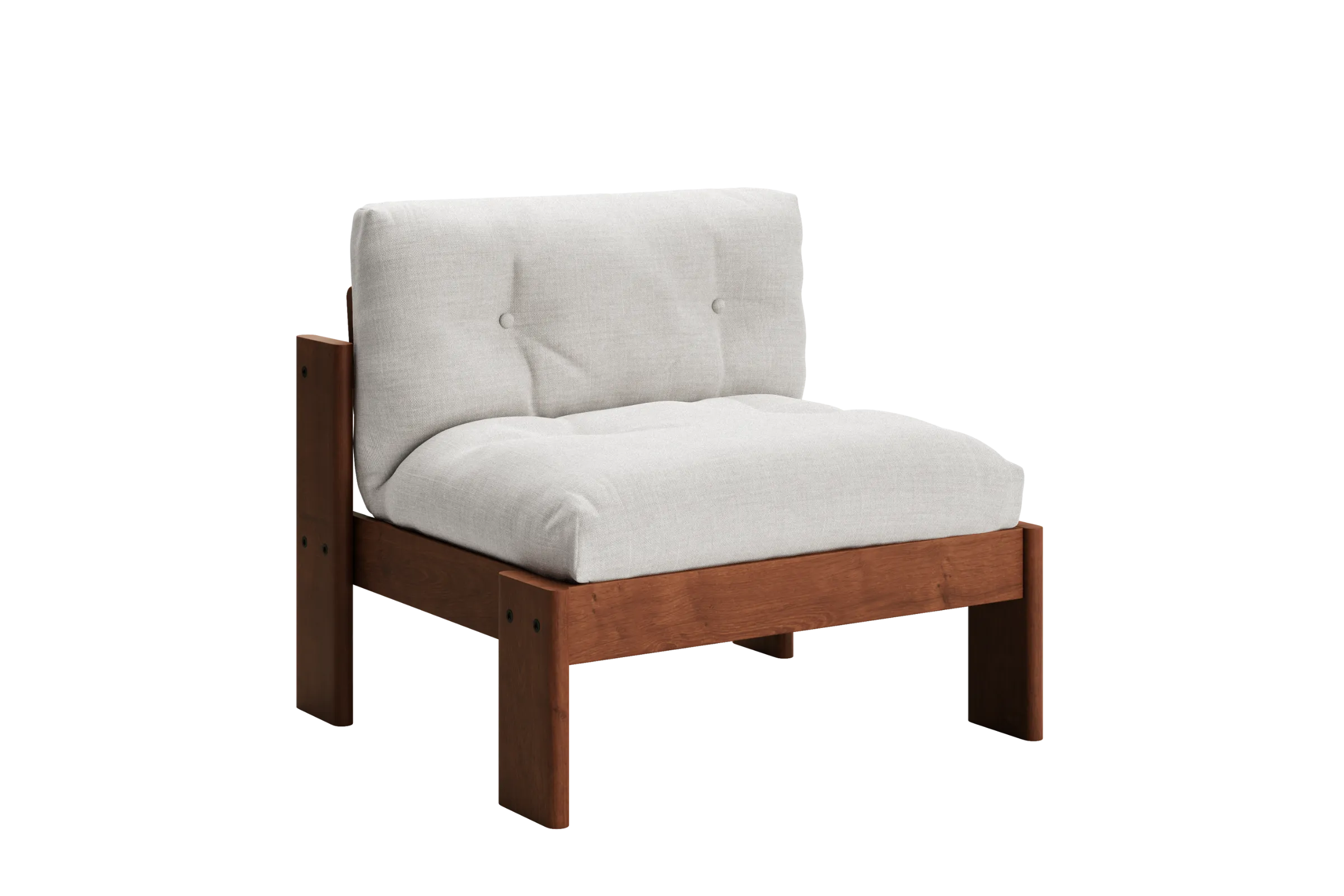 The Bacana Lounge Chair in Hemp