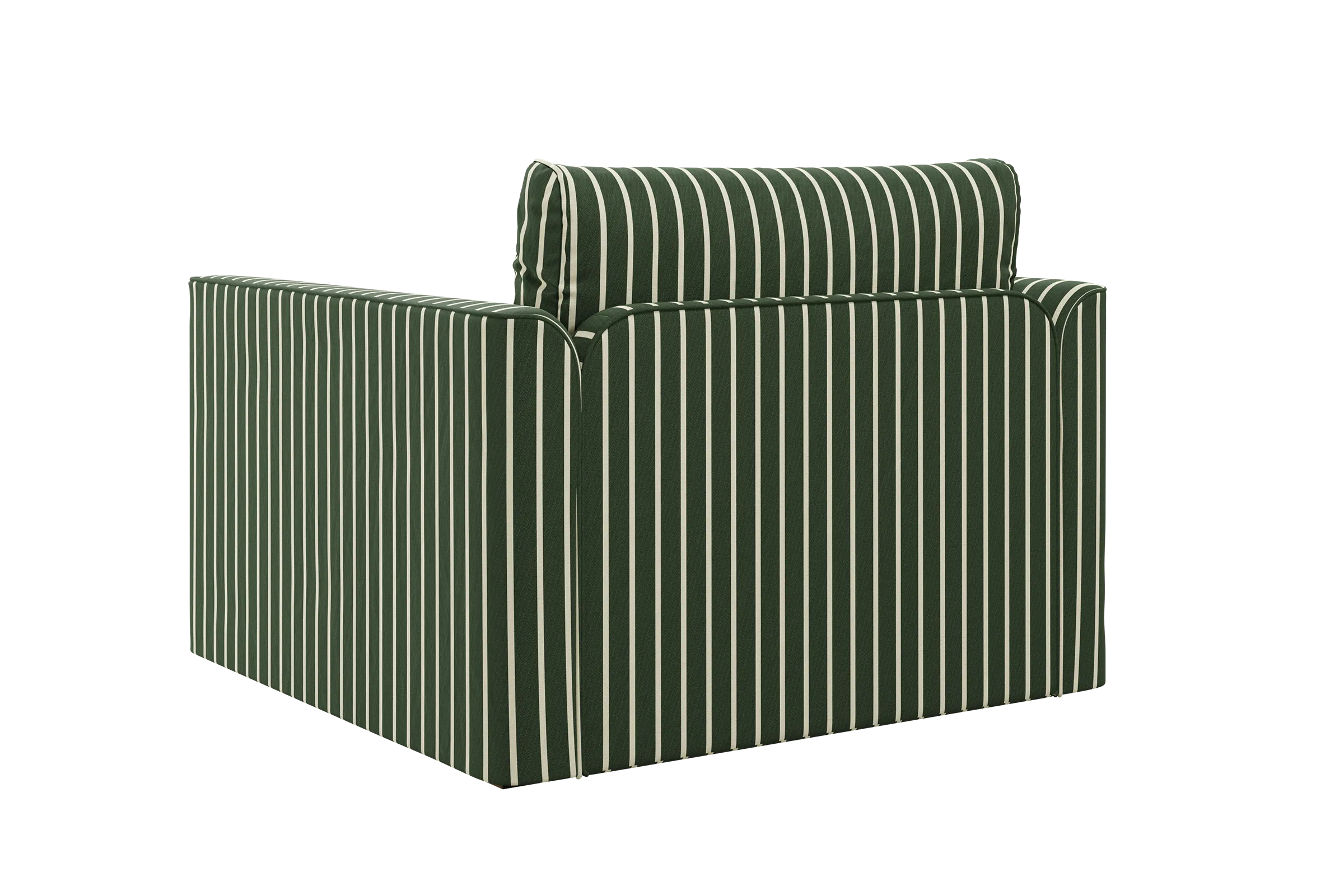 The Eclipse Chair in Striped Hemp Blend