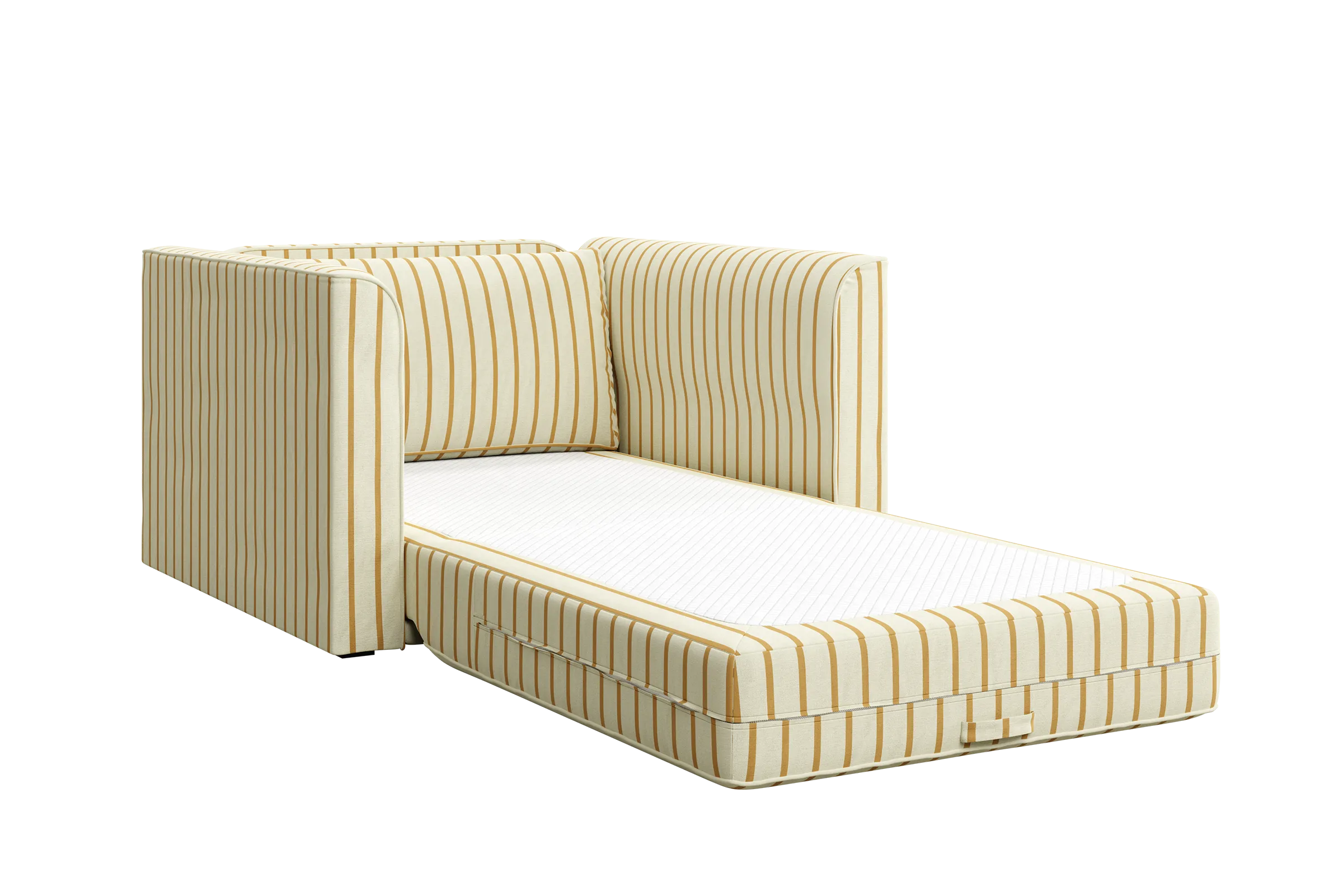 The Eclipse Chair in Striped Hemp Blend