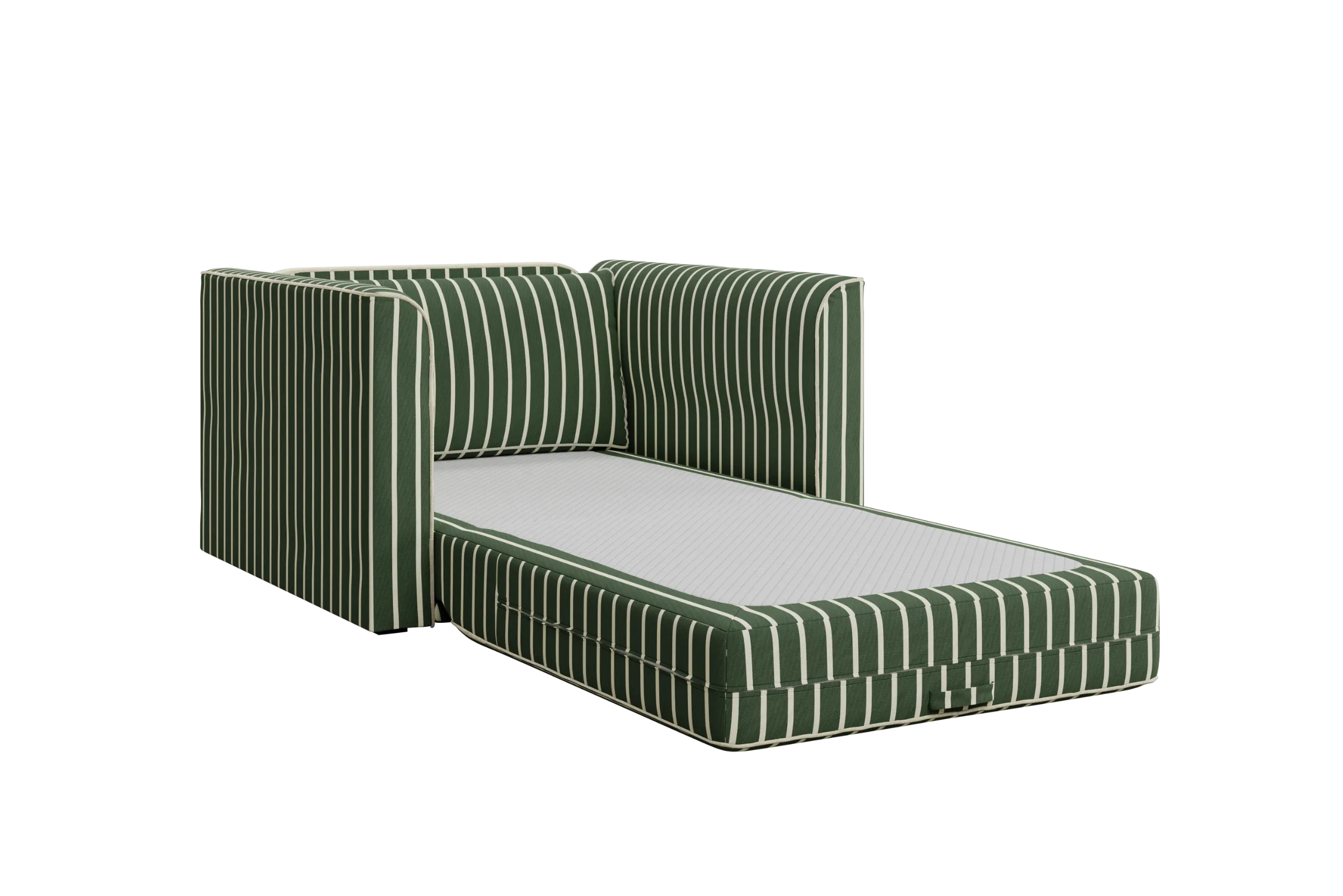 The Eclipse Chair in Striped Hemp Blend