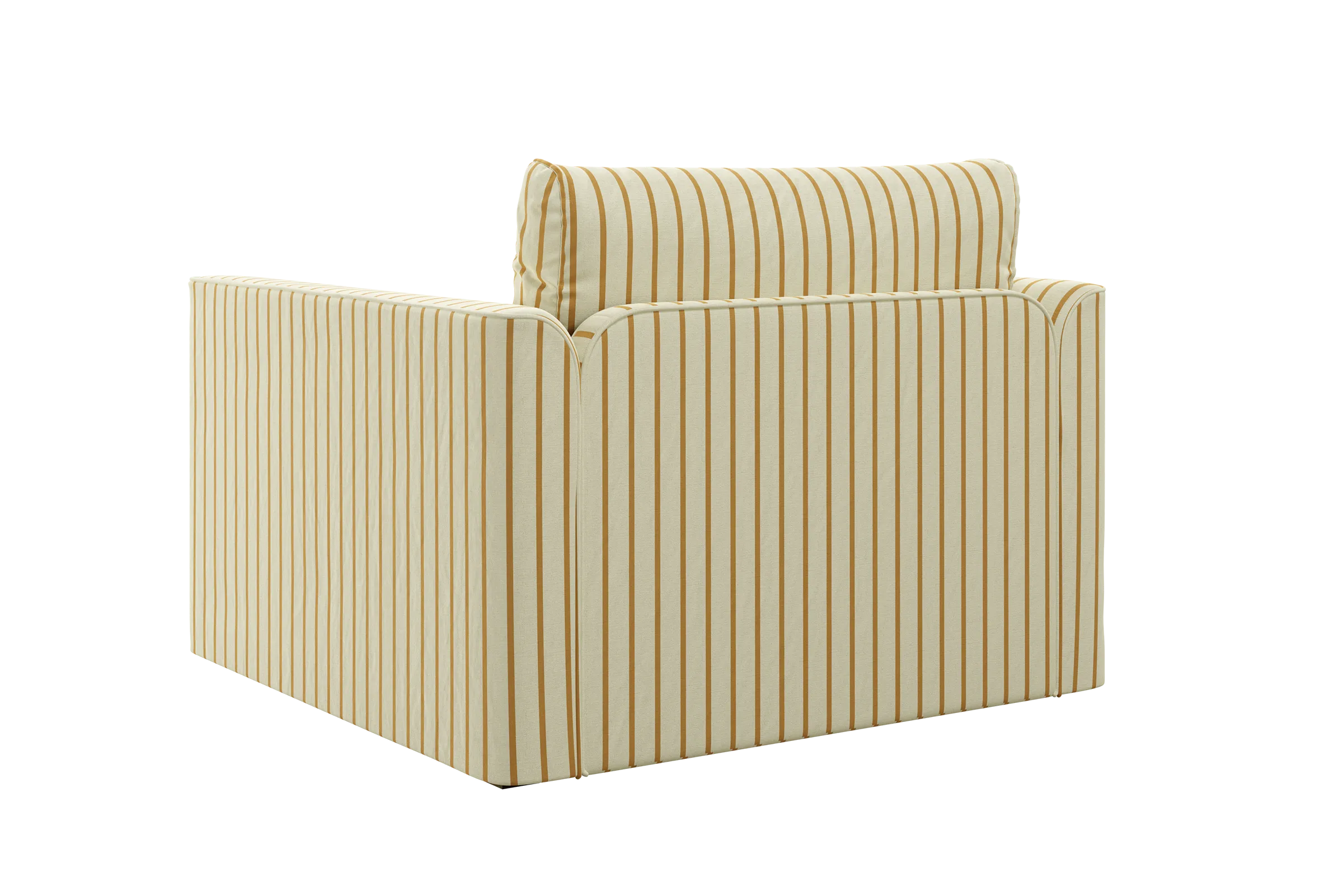 The Eclipse Chair in Striped Hemp Blend