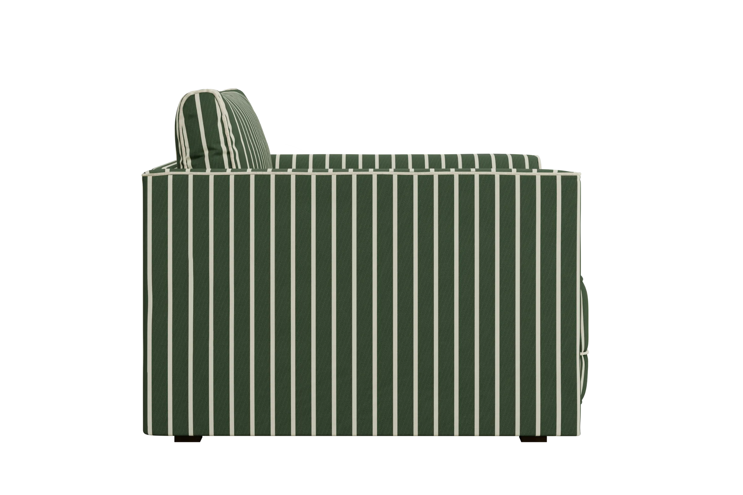 The Eclipse Chair in Striped Hemp Blend