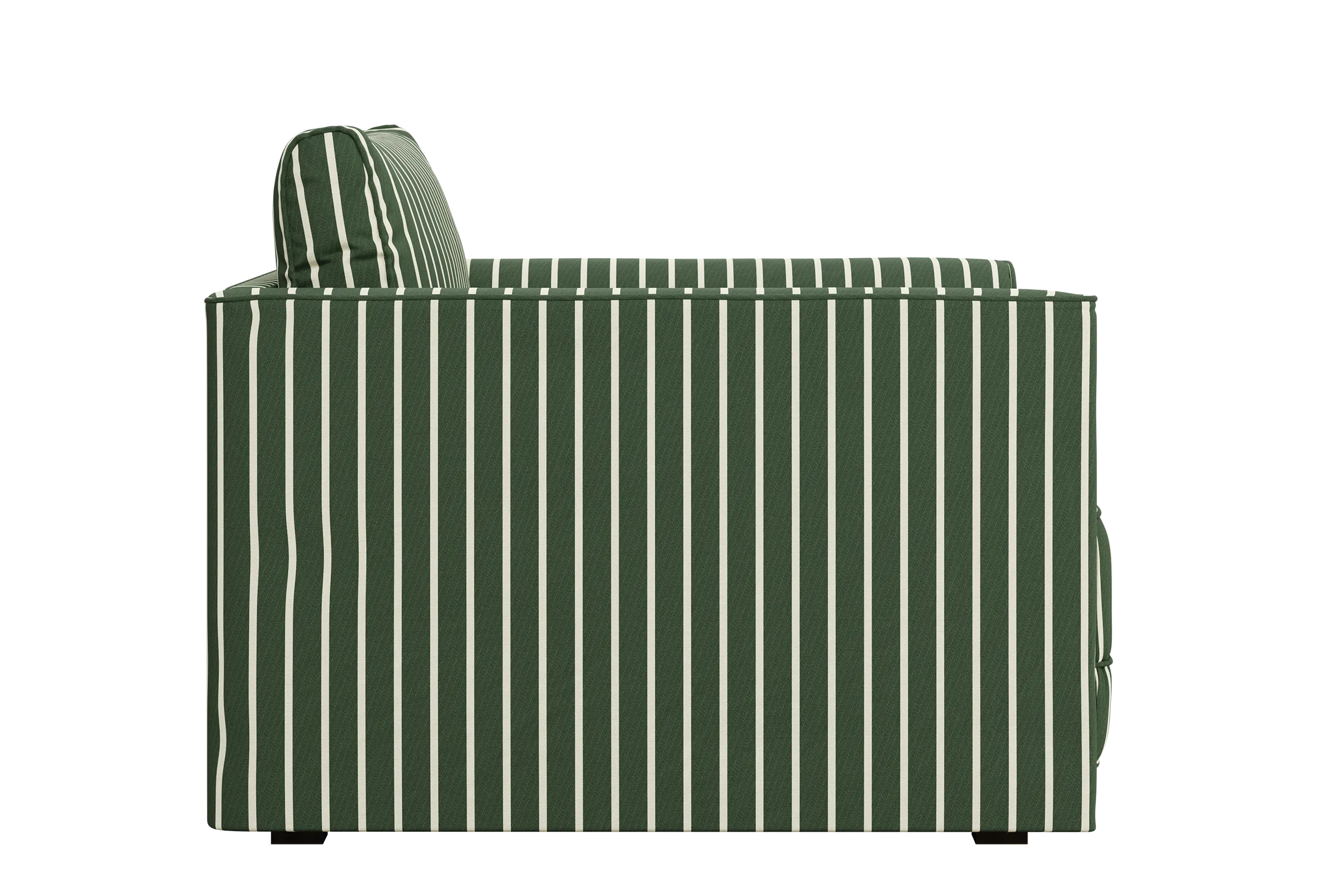 The Eclipse Chair in Striped Hemp Blend