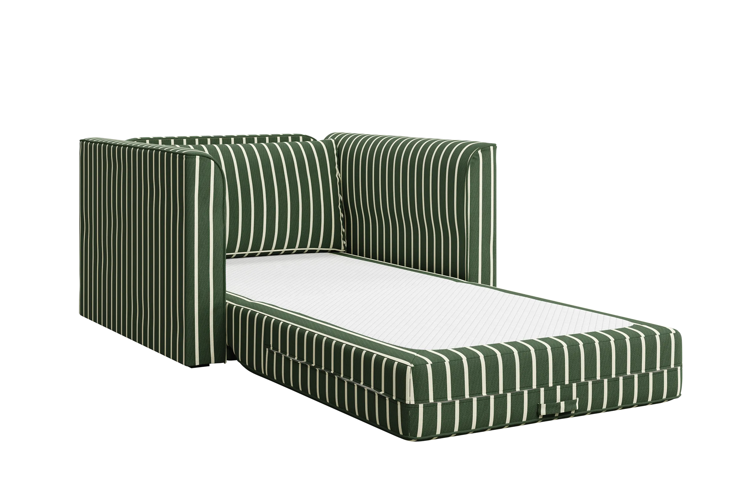 The Eclipse Chair in Striped Hemp Blend