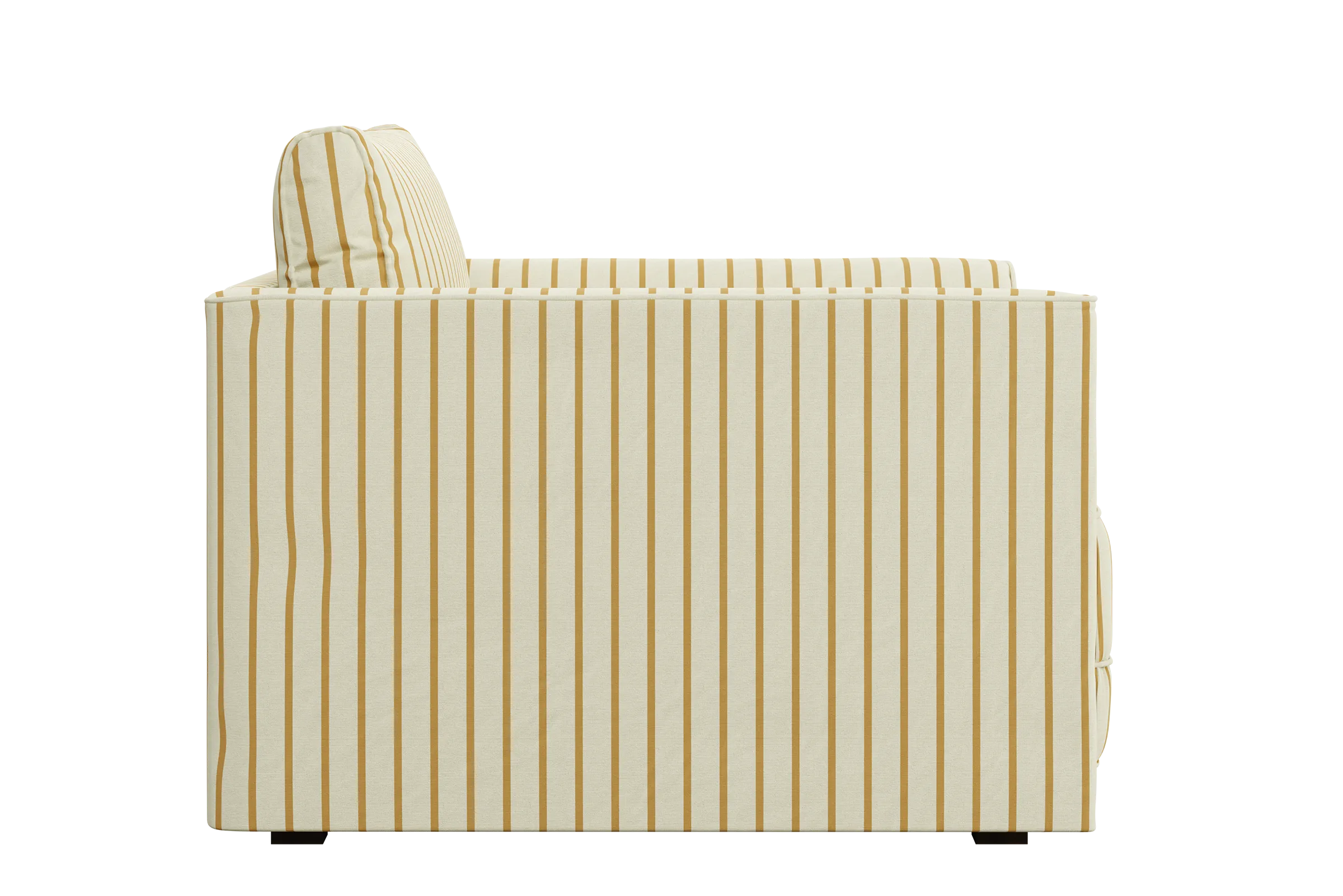 The Eclipse Chair in Striped Hemp Blend