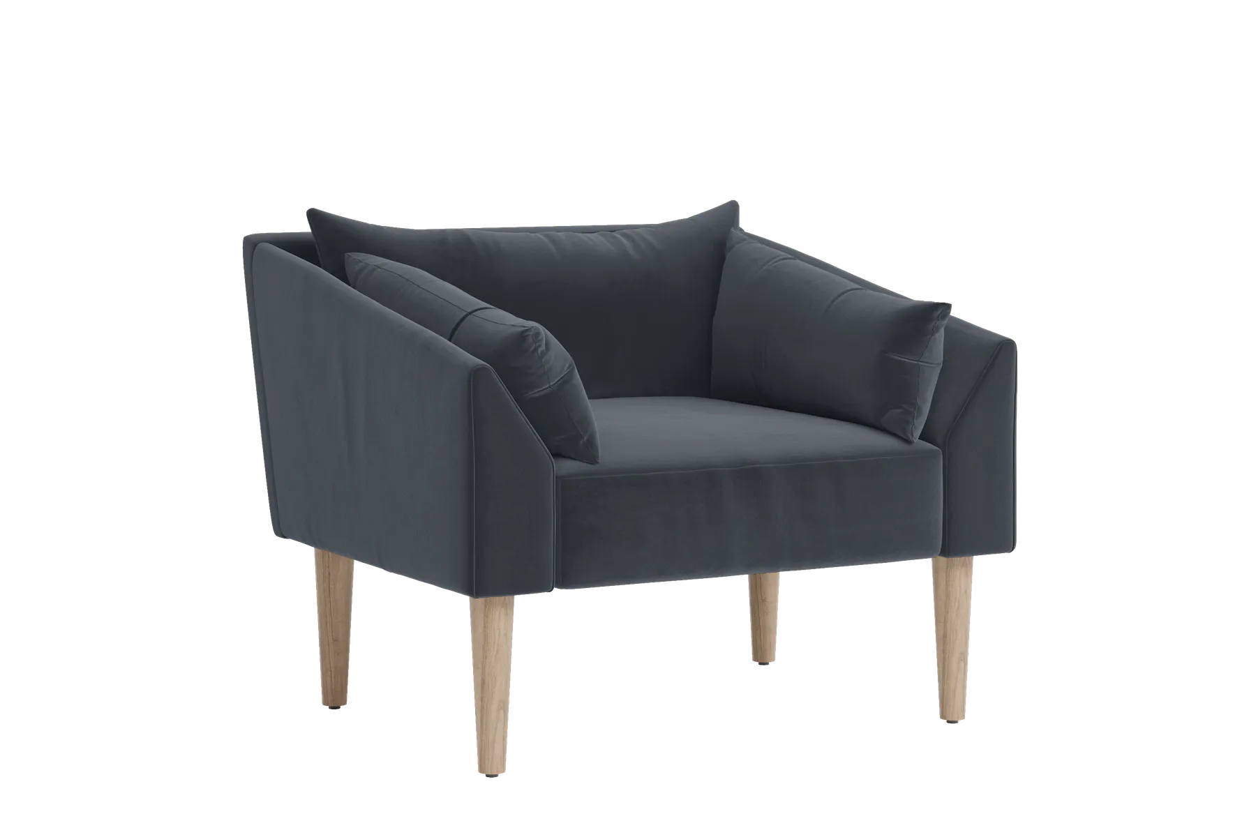The Essential Chair in Recycled Velvet