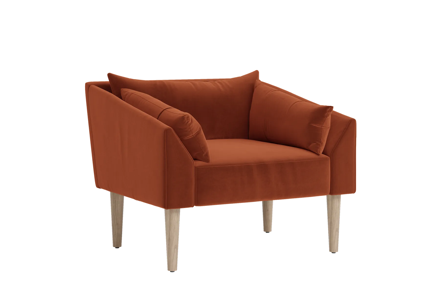 The Essential Chair in Recycled Velvet