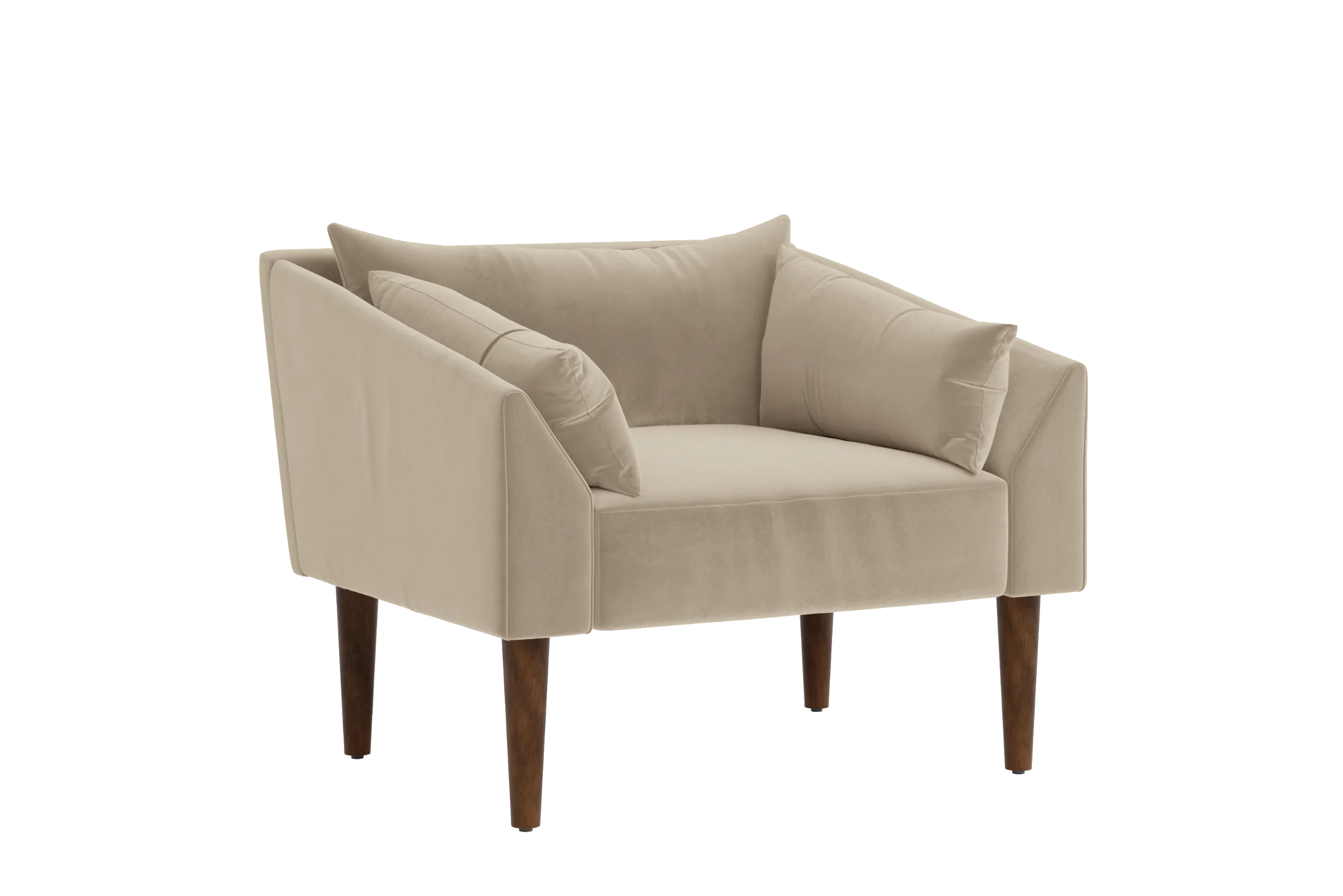 The Essential Chair in Recycled Velvet