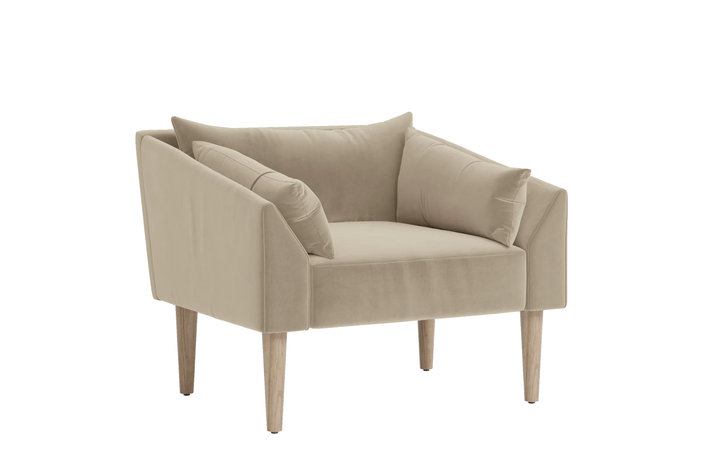 The Essential Chair in Recycled Velvet
