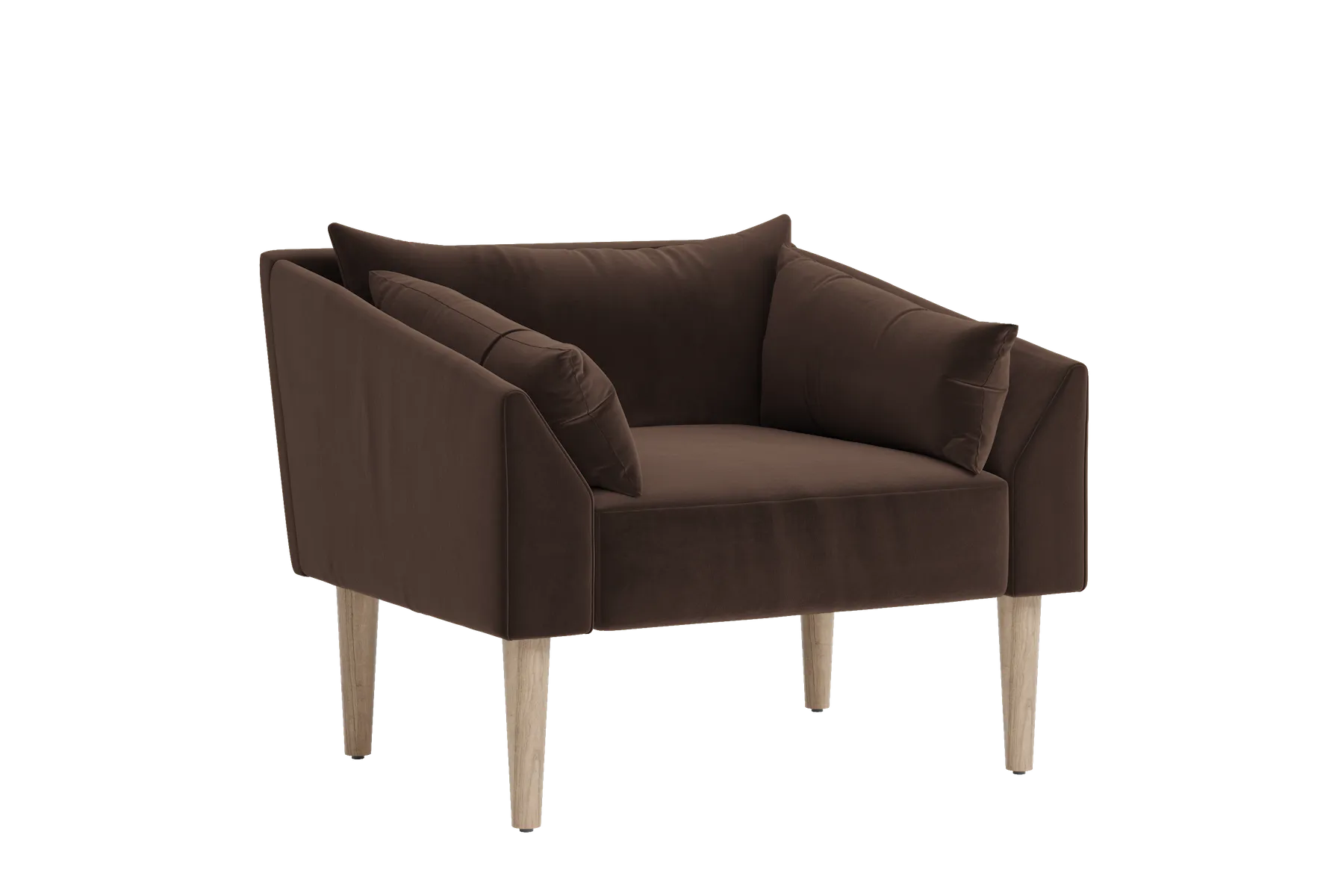 The Essential Chair in Recycled Velvet