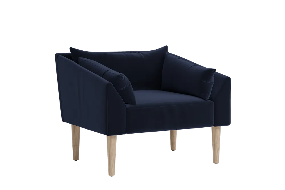 The Essential Chair in Recycled Velvet