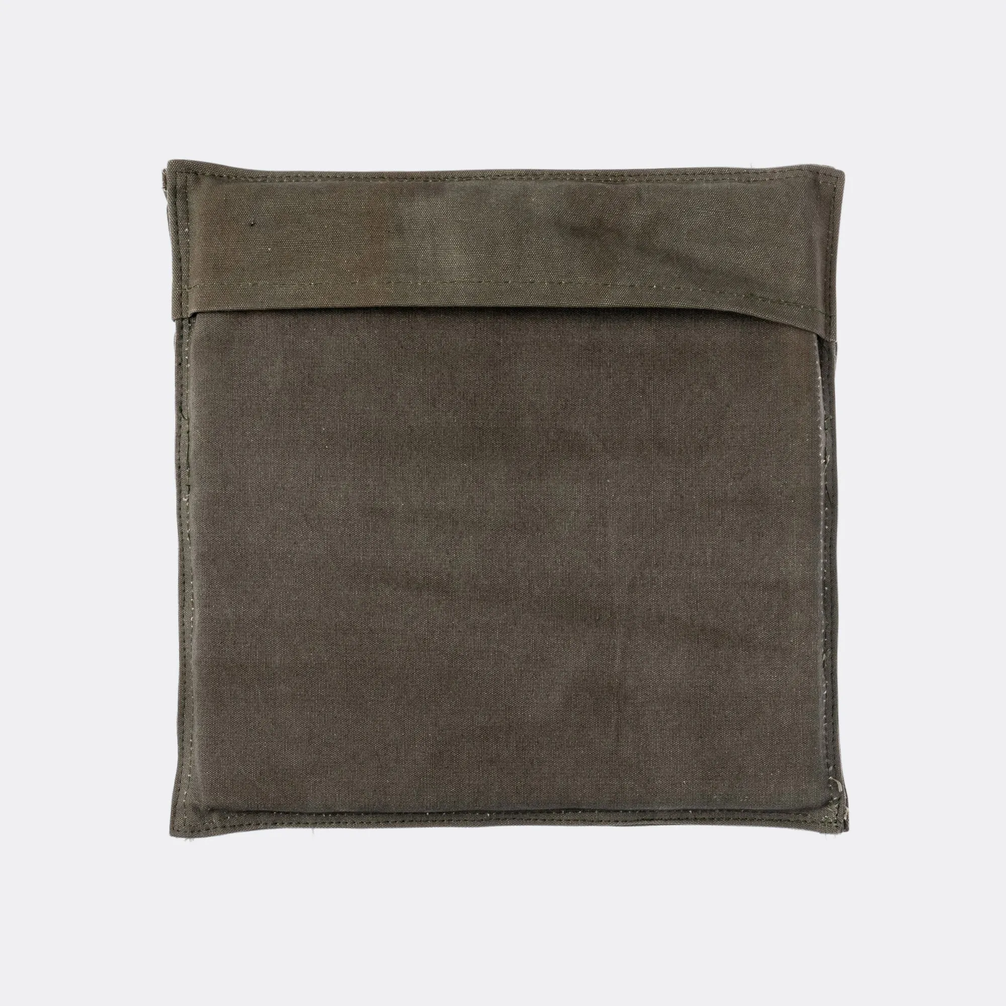 Vintage Tent Fabric Seat Cushion