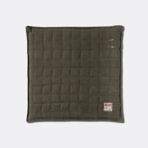 Vintage Tent Fabric Seat Cushion