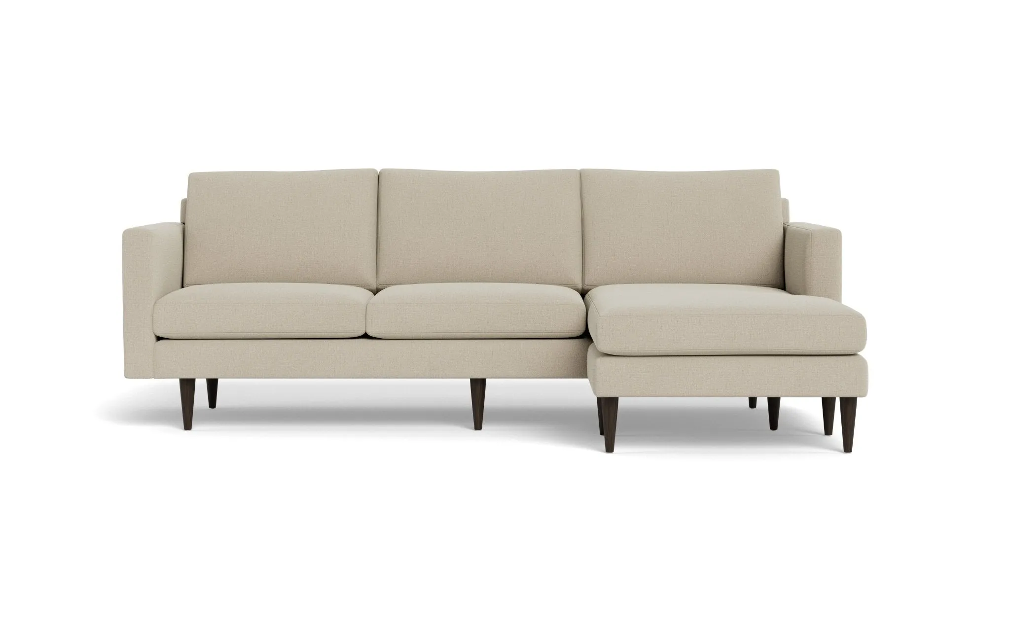 Wallace 98" Untufted Reversible Chaise Sofa