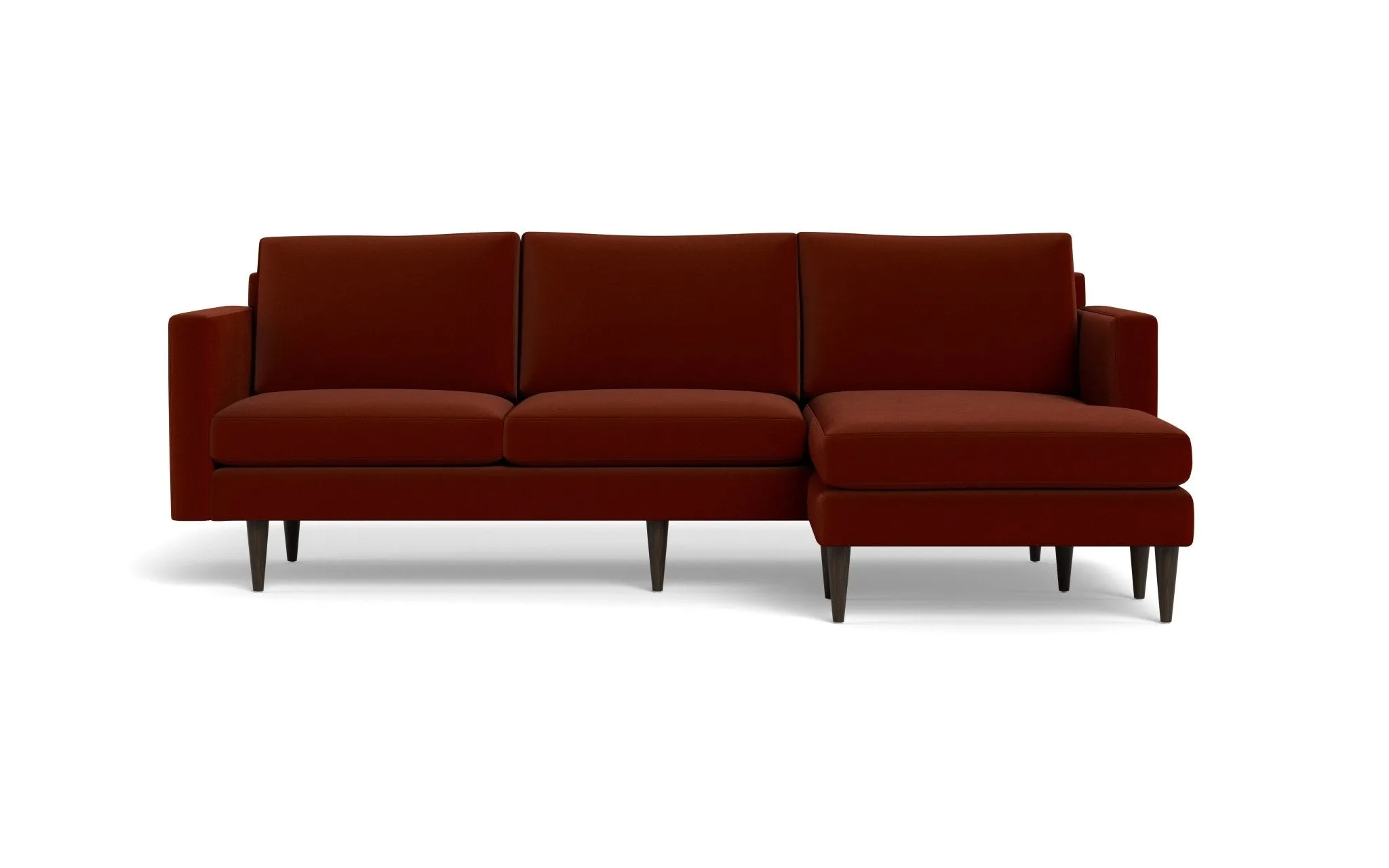 Wallace 98" Untufted Reversible Chaise Sofa